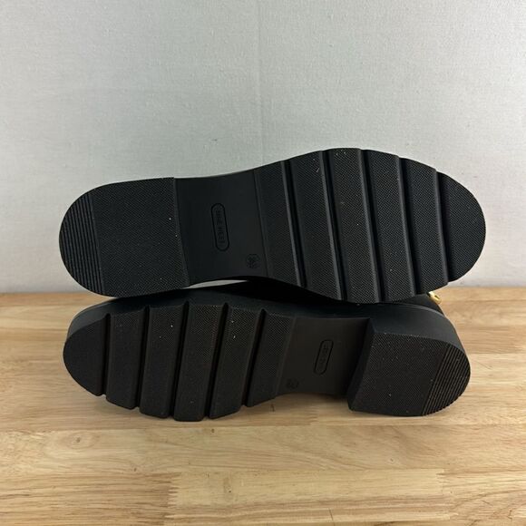 Nine West Talles Lug Sole Booties- Black- Size 8.5 M (Medium)- NIB - Picture 6 of 7